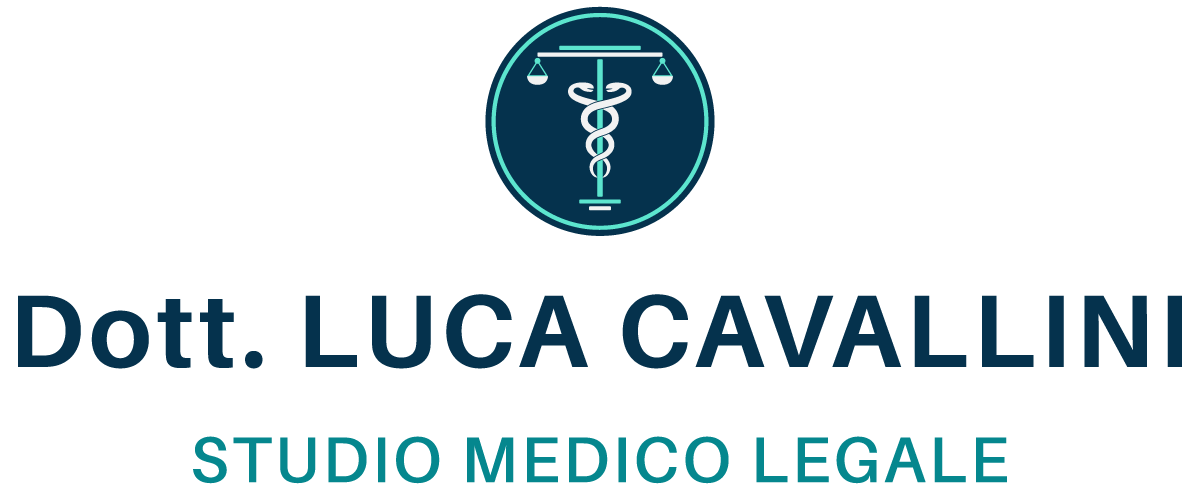 Logo verticale Dott. Luca Cavallini Studio Medico Legale a Verona